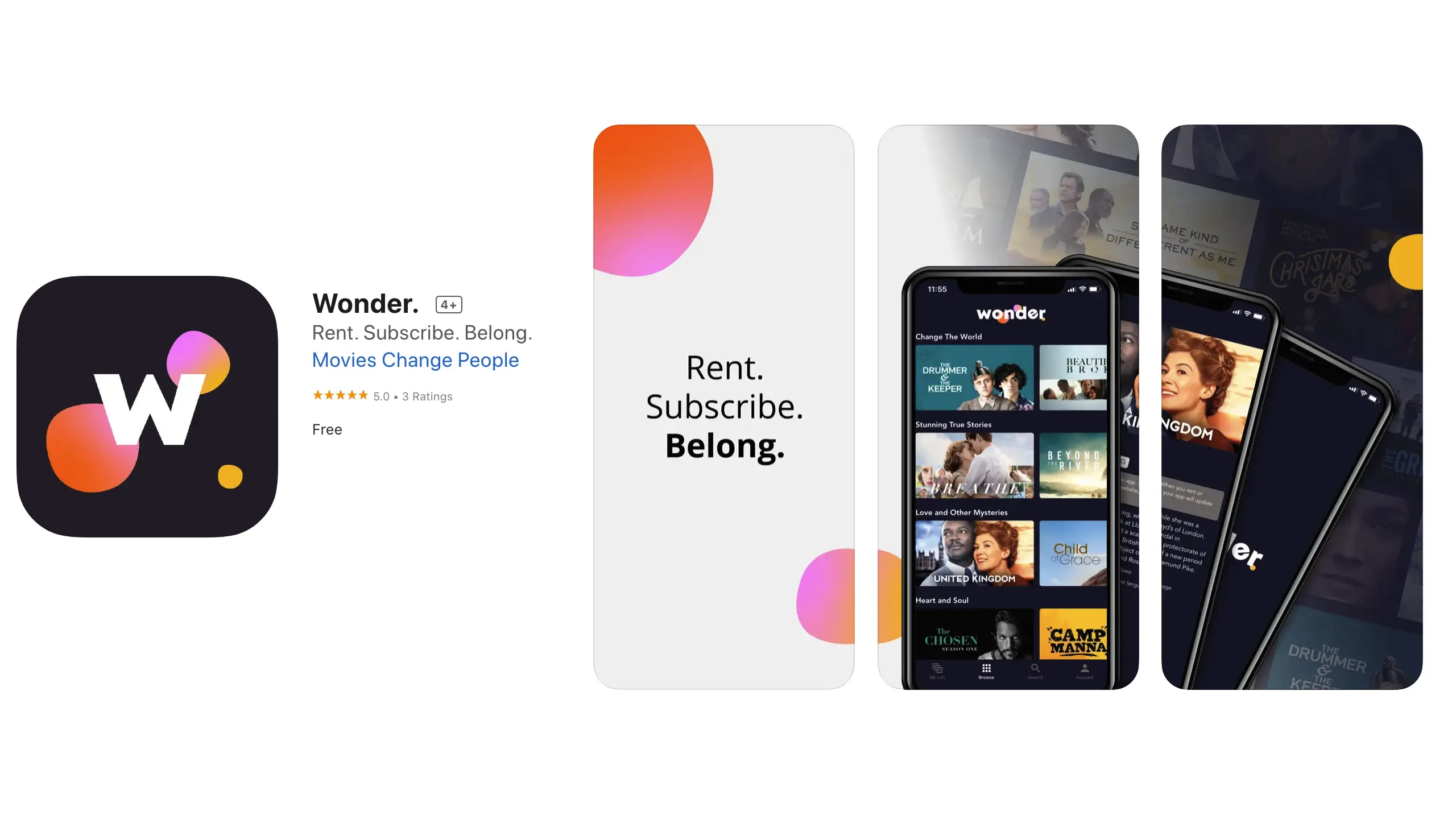 Wonder - iOS App